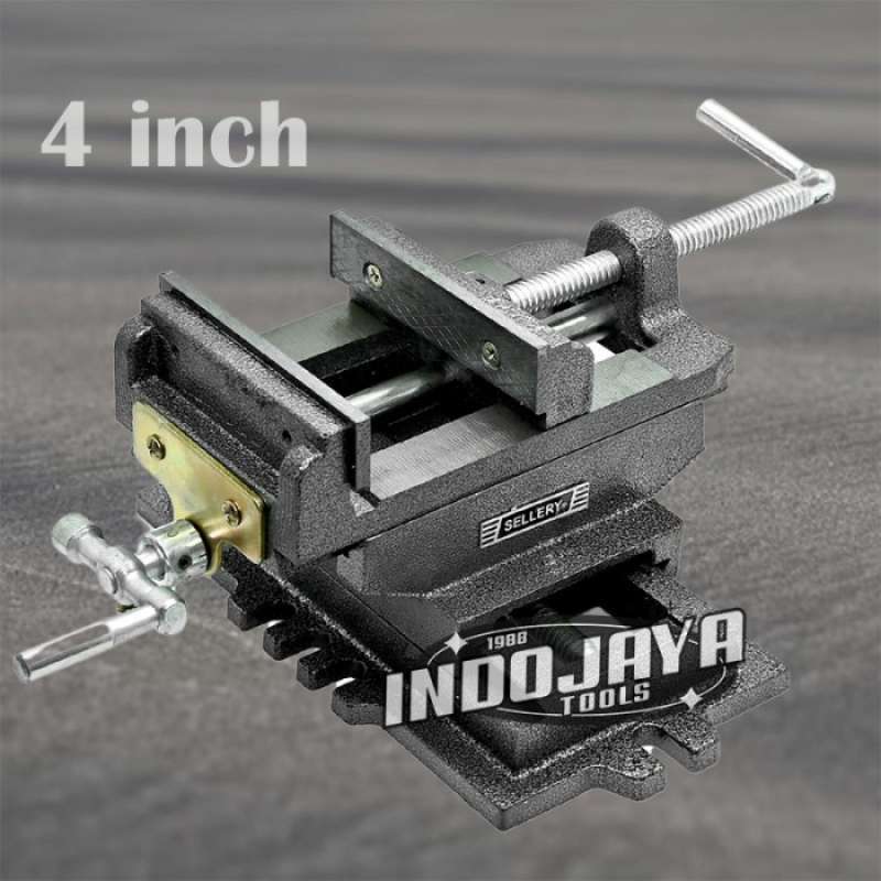 Jual Catok Cross 4 Inch Ragum Bais Silang Geser 75 Mm Sellery U.s.a. Di ...