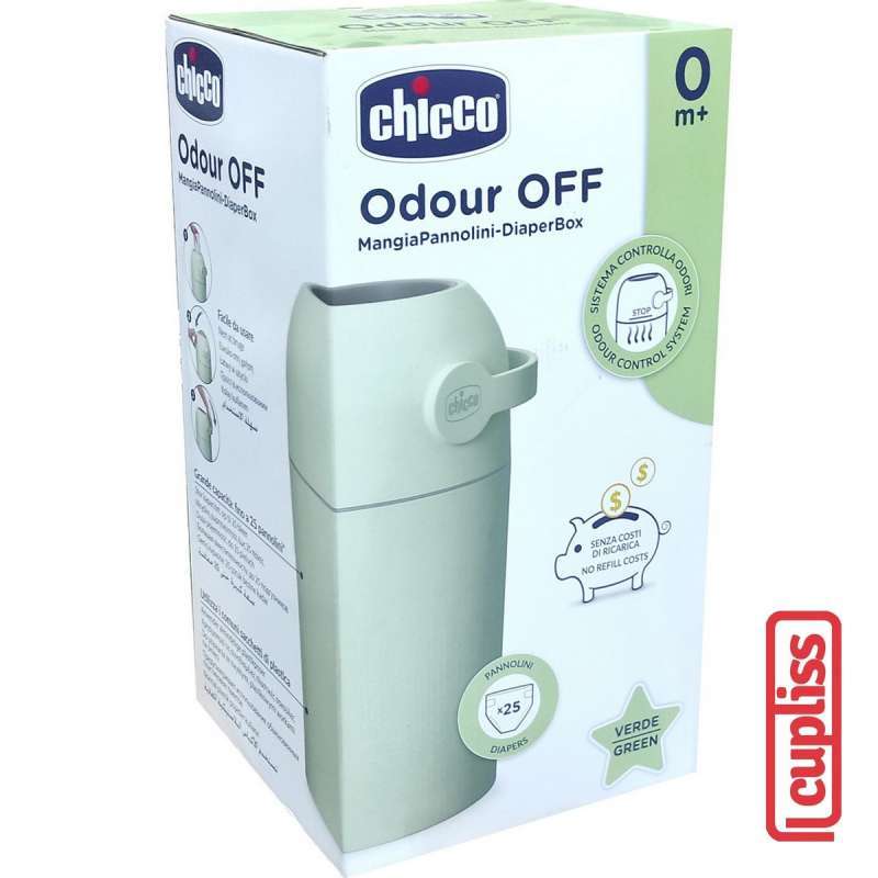 Jual Chicco Diaper Box Odour Proof System Tempat Sampah Pempers Popok