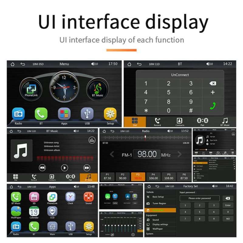 Jual Rowe Multimedia Video Player Wireless Carplay Android Auto 7 Inch ...