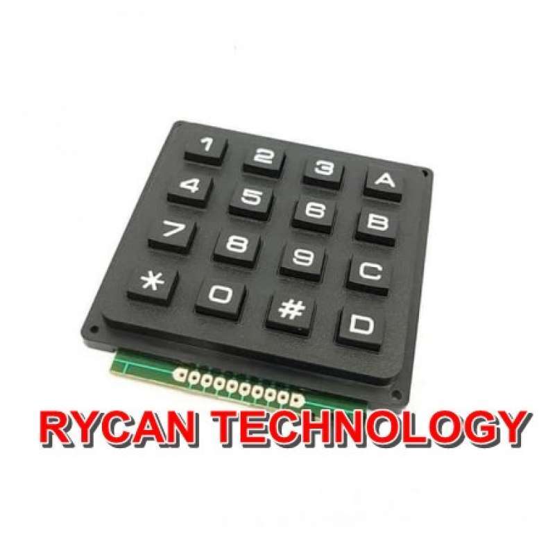 Jual Keypad 4x4 Matrix Arduino Timbul Di Seller Jete Store - Cengkareng ...