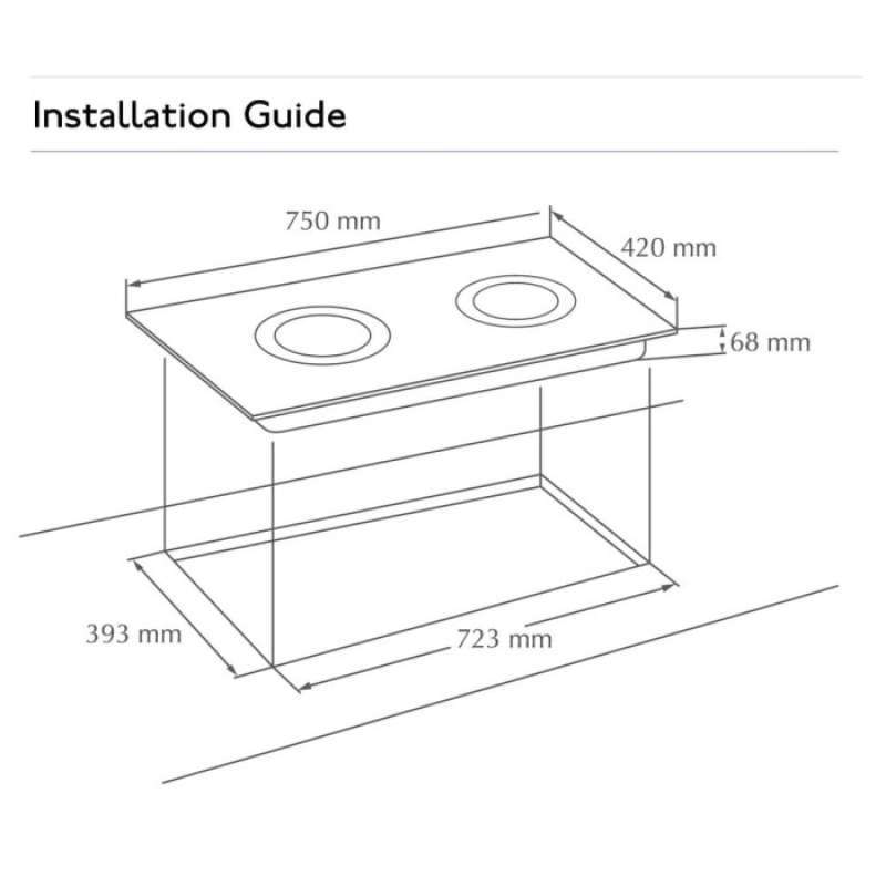 Promo Fotile Induction Cooker 2 Tungku Eeg75201 Overheat Protection