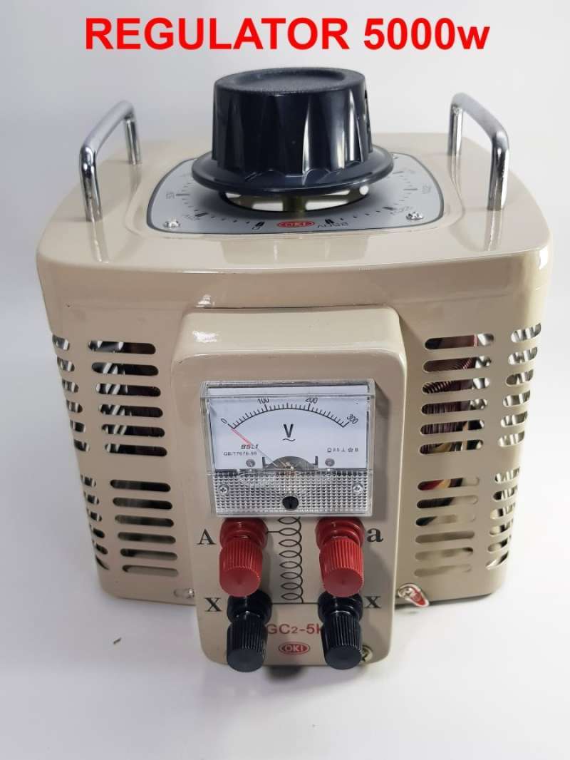Promo Adjustable Ac Voltage Regulator 5000w ( 0v S/d 250 Volt Ac ...
