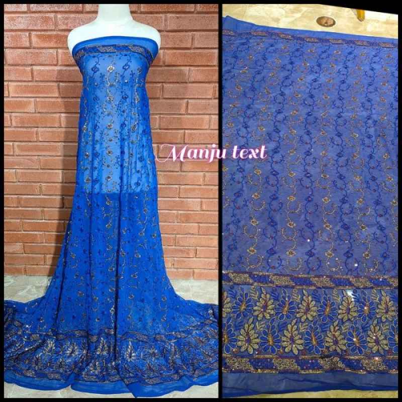 Jual Kain Sari India Bahan Sari India Terbaru 1 Di Seller Winter Cengkareng Timur Kota Jakarta Barat Blibli
