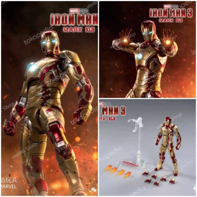 Jual Zd Toys Iron Man Mark 42 Marvel Avengers Action Figure Di Seller Azmi stor3 Cibangkong Kota Bandung Blibli