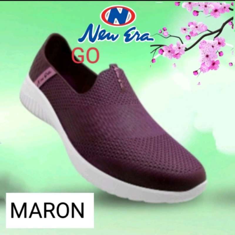 Jual New Era Sepatu Slip On Wanita Lb 100063 37 40 38 Hitam Di Seller Winter Cengkareng Timur Kota Jakarta Barat Blibli