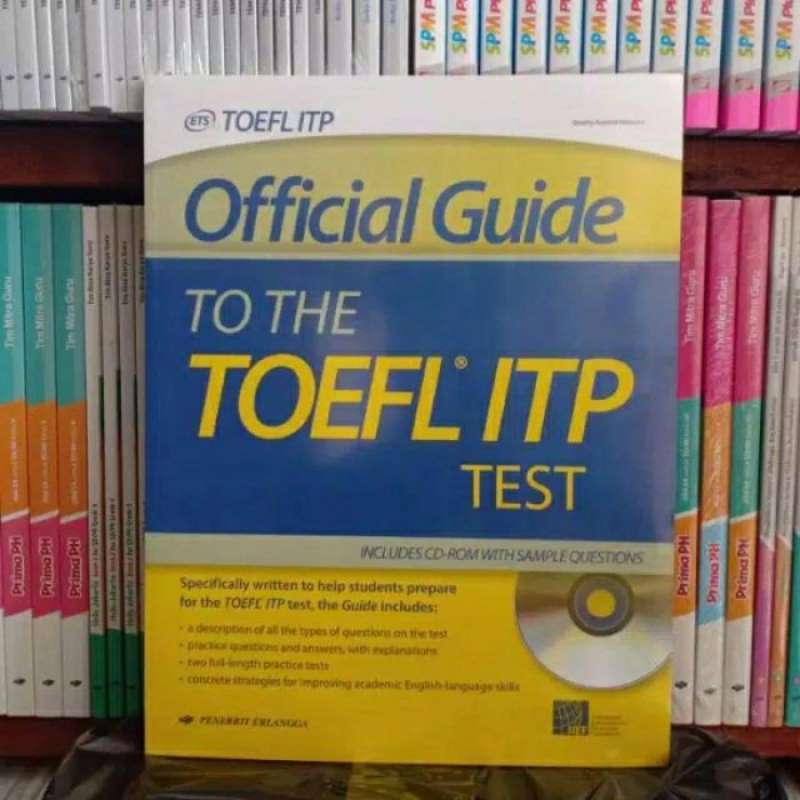 Promo Official Guide To The Toefl Itp Test Erlangga Plus Cd Diskon 23