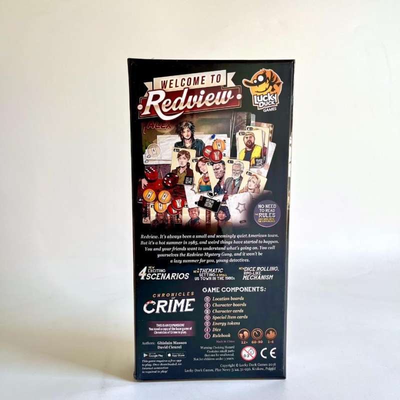 Jual Bad Box - Chronicles Of Crime - Welcome To Redview Board Game No ...