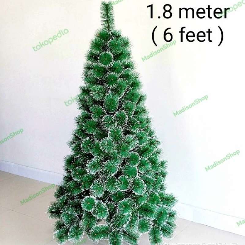 Jual Pohon Natal Pinus White Pine Needle Jarum 2 Meter Christmas Tree Salju Pn120 Cm Pine Di