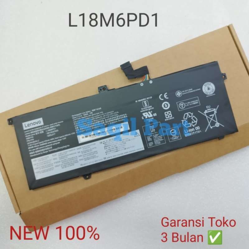Notebook battery for Lenovo ThinkPad X13 Gen 1 X390 X395 Series 11.4V