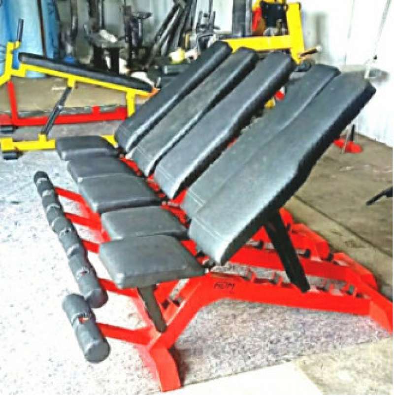 Jual Adjustable Bench Adm Bangku Bench Sit Up Fitness Bench Flat