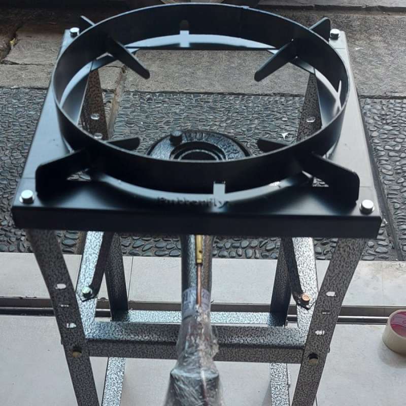 Promo Kompor Restoran High Pressure Manual + Rangka Butterfly 70cm ...