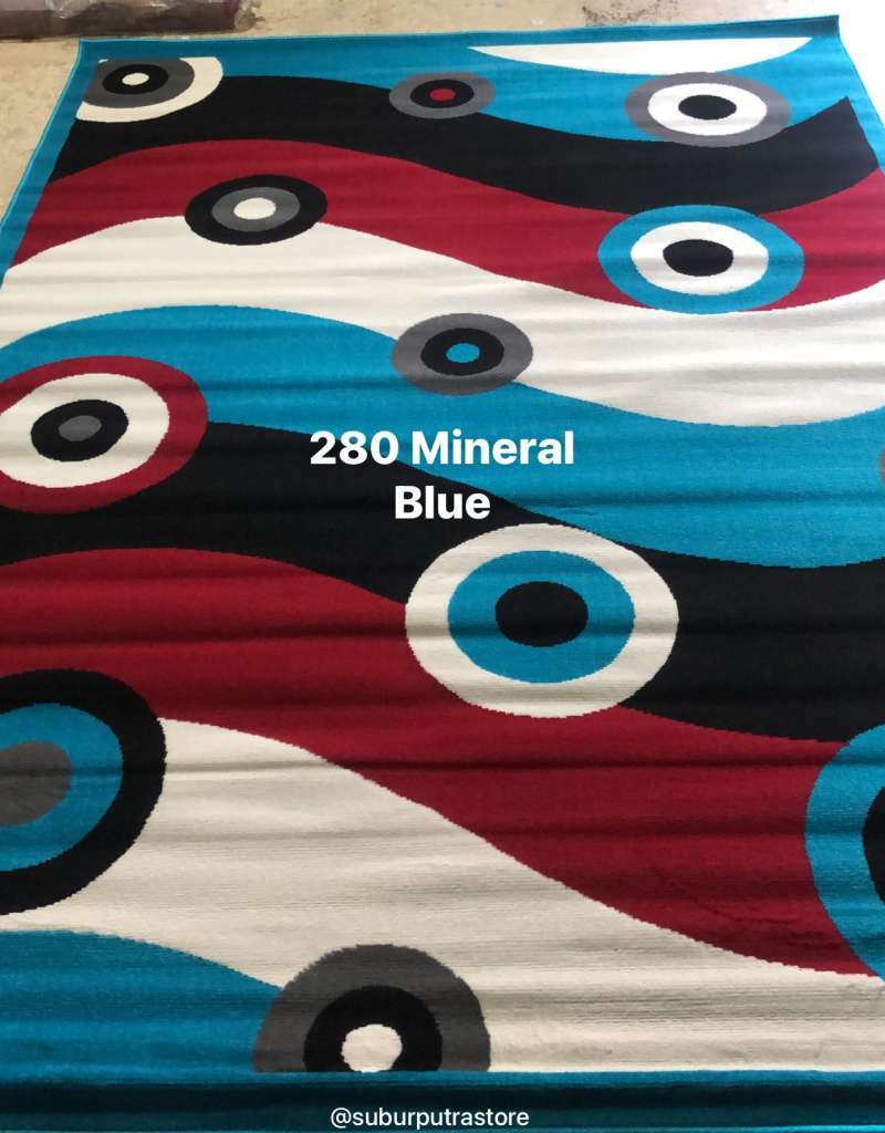 Jual Moderno - Karpet Permadani Motif Minimalis Size 210 X 310 Cm Bahan ...