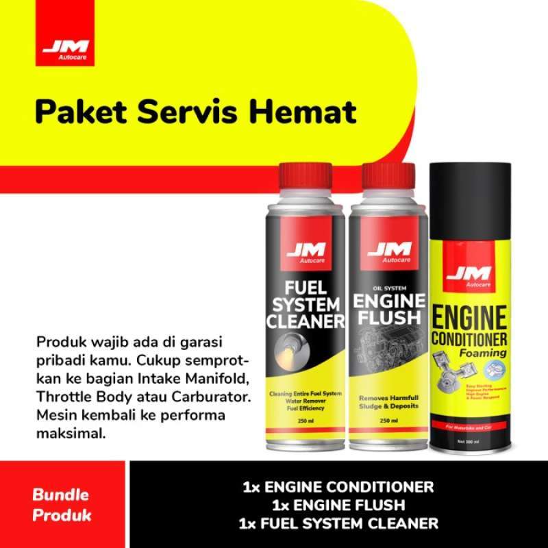 Promo Paket Bunde - Engine Conditioner - Engine Flush - Fuel System ...