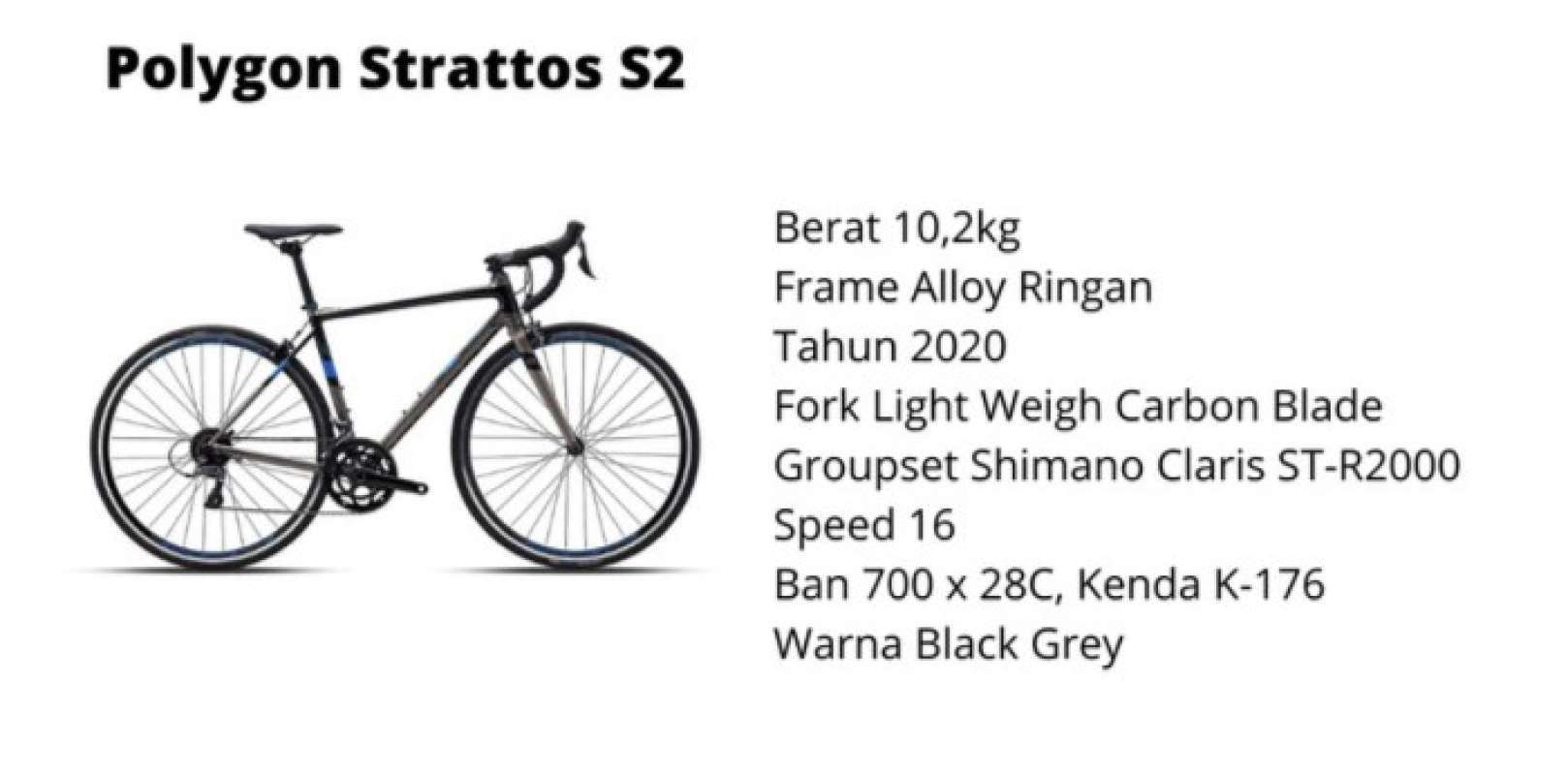 Jual Promo Polygon Strattos S2 Di Seller Bayanaka Rawa Buaya Kota Jakarta Barat Blibli