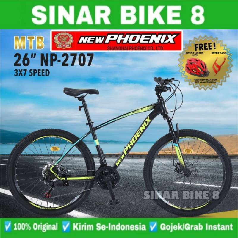 Promo Promo Sepedaung Mtb Phoenix Np 2707 Ukuran 26 Inch 3x7 Speed Hijau 24 Inch Diskon 50 Di Seller Bayanaka Rawa Buaya Kota Jakarta Barat Blibli