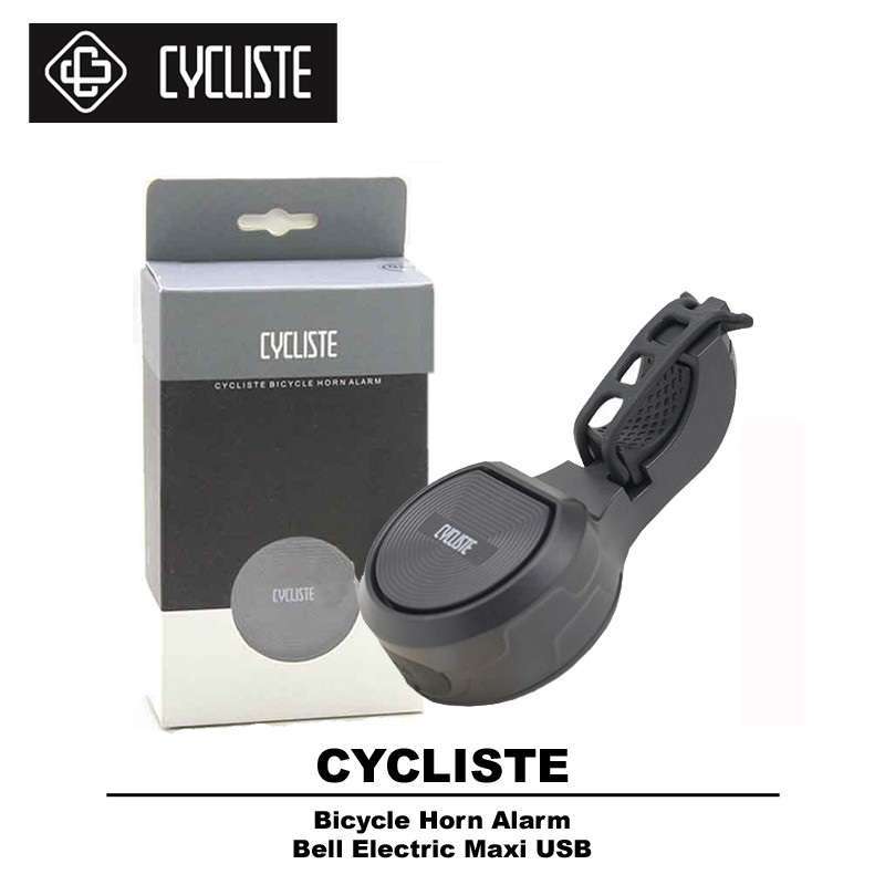Jual Cycliste Bicycle Horn Alarm Bell Electric Maxi USB
