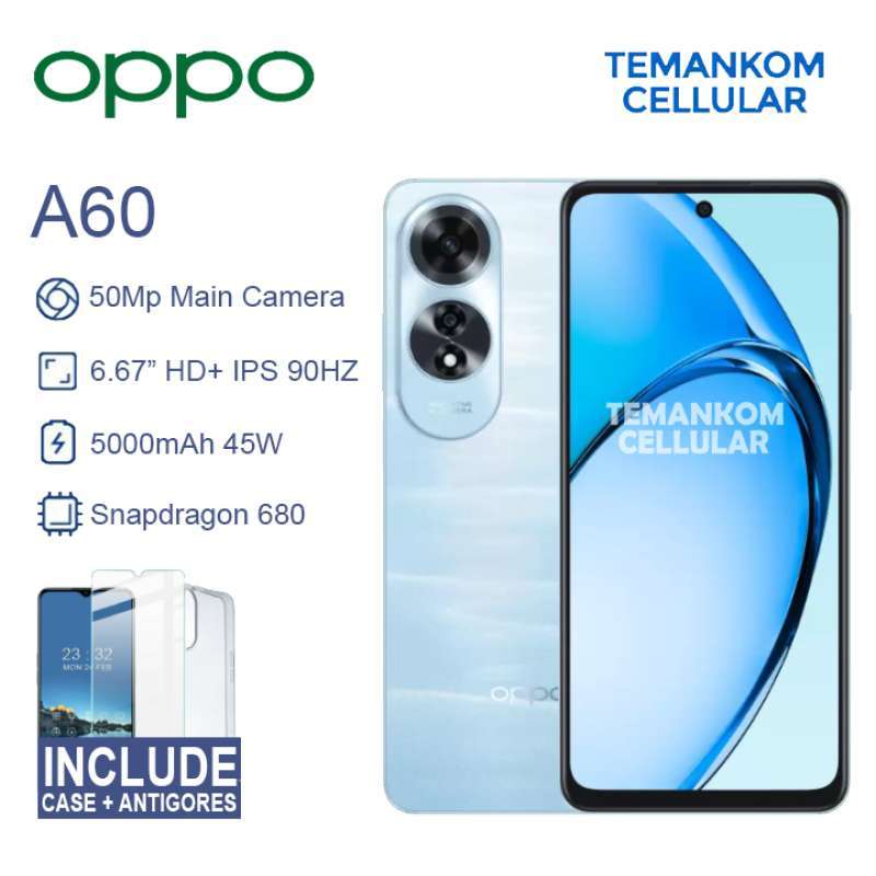 Jual OPPO A60 16gb RAM Nfc 8+8 Extend RAM 8/256 8gb 256gb Baru A60
