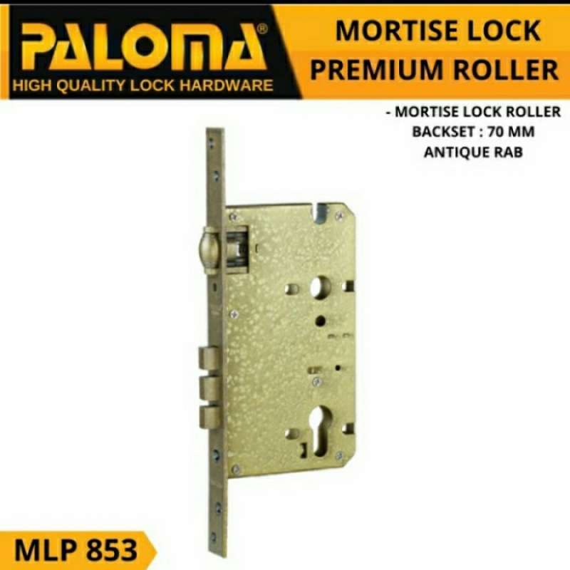 Promo Mortise Lock Mlp 853 Roller 70mm Rab Diskon 23% Di Seller Kulee ...