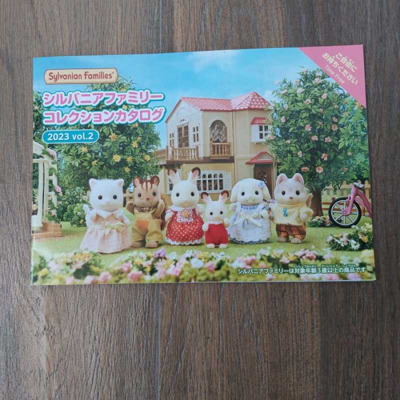 Jual Sylvanian Families Catalog 2023 Vol 2 Japan Edition Edisi Jepang