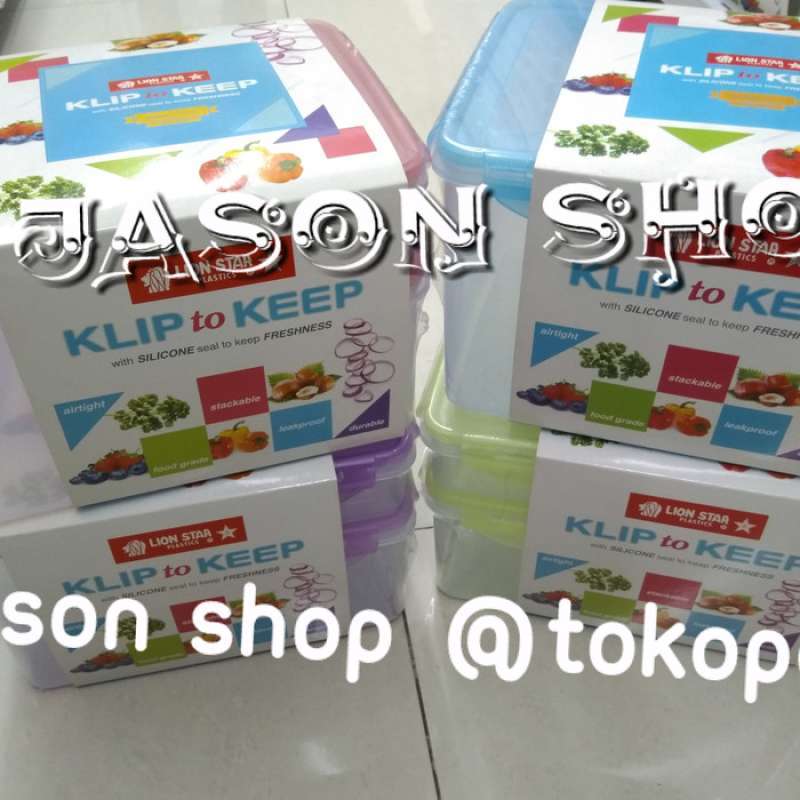Promo Set To Klip To Keep Lion Star Value/kotak Klip To Keep Value Pack ...