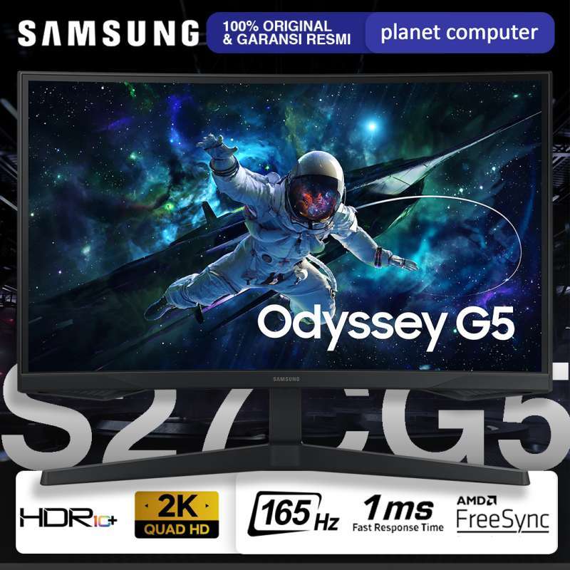 Computer Monitor Samsung 27 Inch Curved Monitor 144hz 1440p