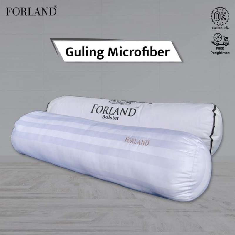 Promo Forland Bantal Guling Microfiber Bulu Angsa Sintetis