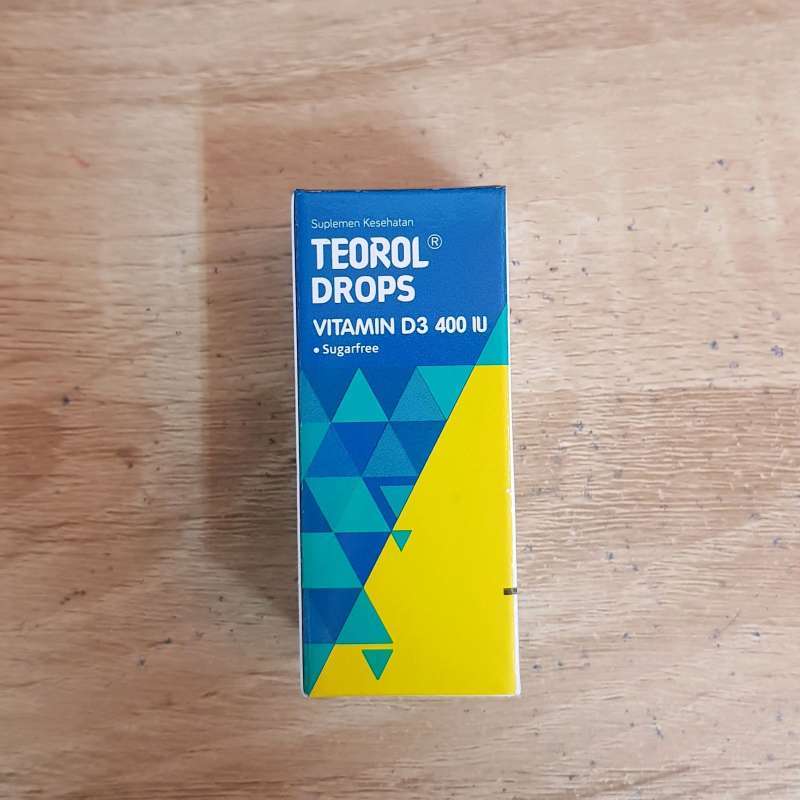 Teorol Rops Promo Teorol Drop D3 400 Iu Botol 12,5 Ml Diskon 5% Di Seller Kita ...