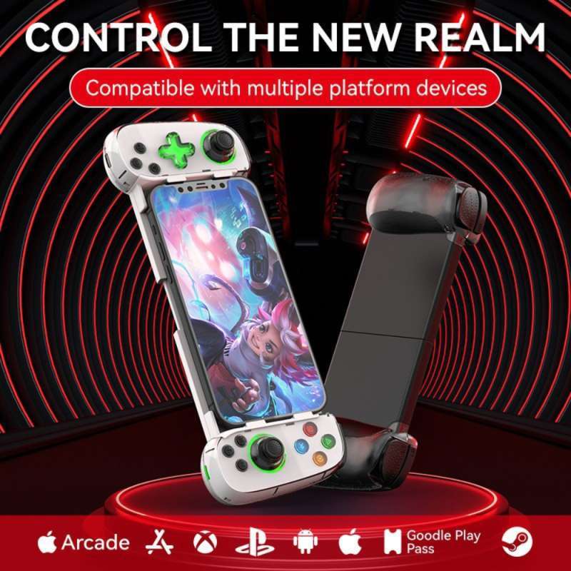 Jual Bsp D7 Gamepad Rgb / Stik Controller Handheld Grip / Mobile Phones ...