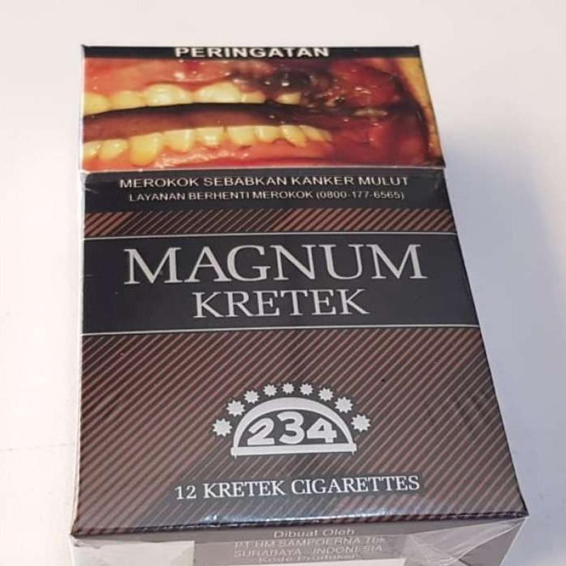 Jual Magnum Kretek Coklat 12 Rokok Kretek [1 Slop / 10 Bungkus @ 12 ...