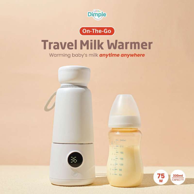 Little Dimple On-the-Go Travel Milk Warmer (TANPA ADAPTER)