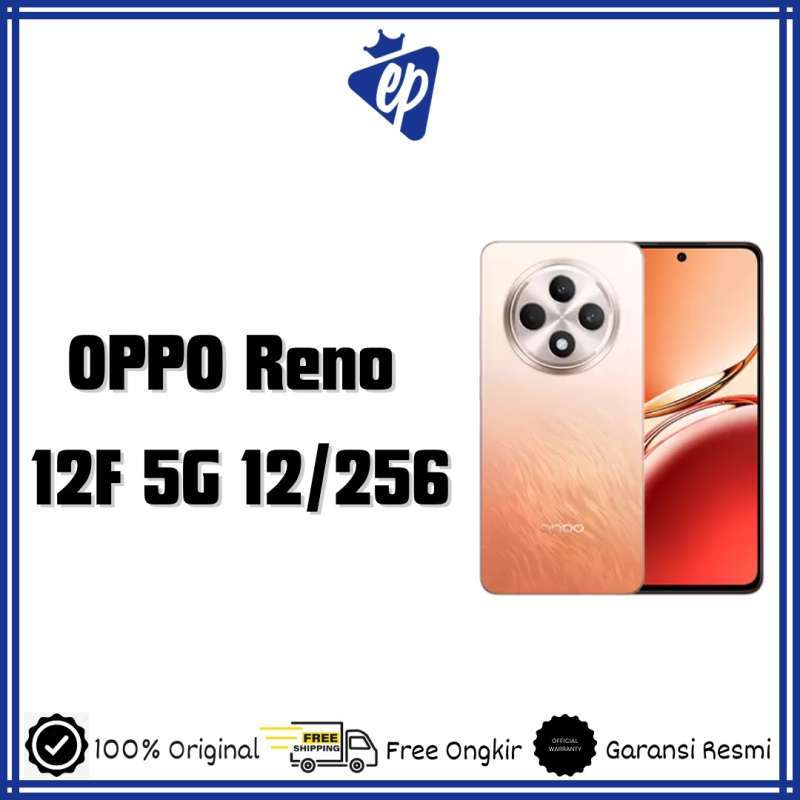 Promo OPPO Reno 12f 5g 12/256 GB - Garansi Resmi Indonesia Diskon 17% ...