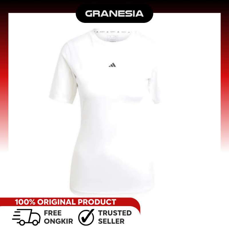 Adidas Techfit Women's Training T-Shirt IX3254|Kaos OLharga Fitness Wanita - Main Image