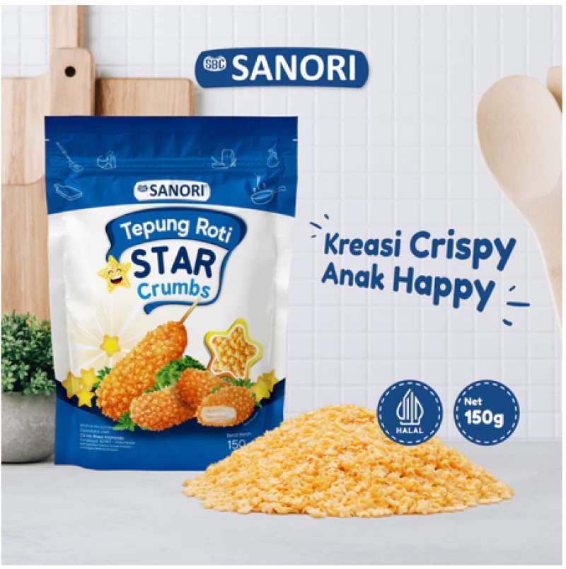 Jual Sbc Sanori Tepung Roti Star Crumbs 150 Gr Di Seller Sbc