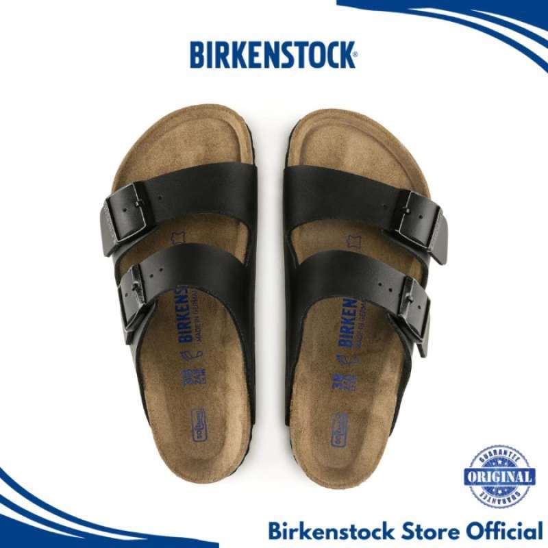 Sandal Birkenstock Arizona Birkoflor Soft Footbed Black