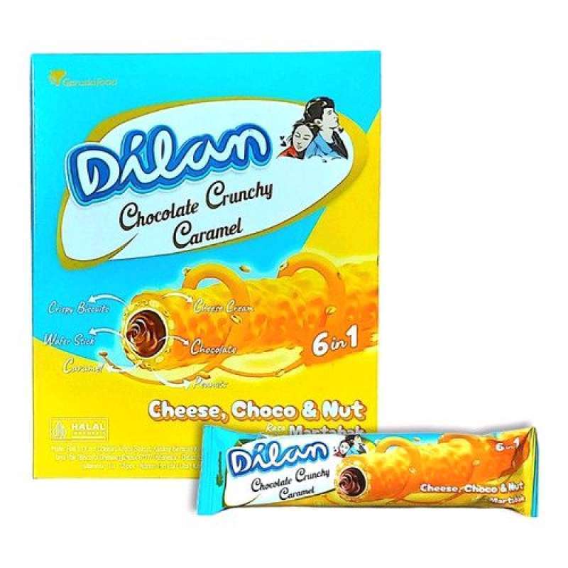 DILAN CHOCOLATE CRUNCH Y 25G CARAMEL/12