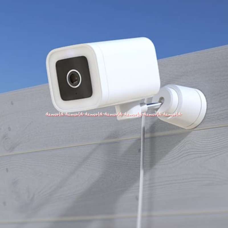 Krisbow Sync Wifi Ip Camera Outdoor t5p 3mp Kamera Cctv Luar Ruangan Warna  Putih