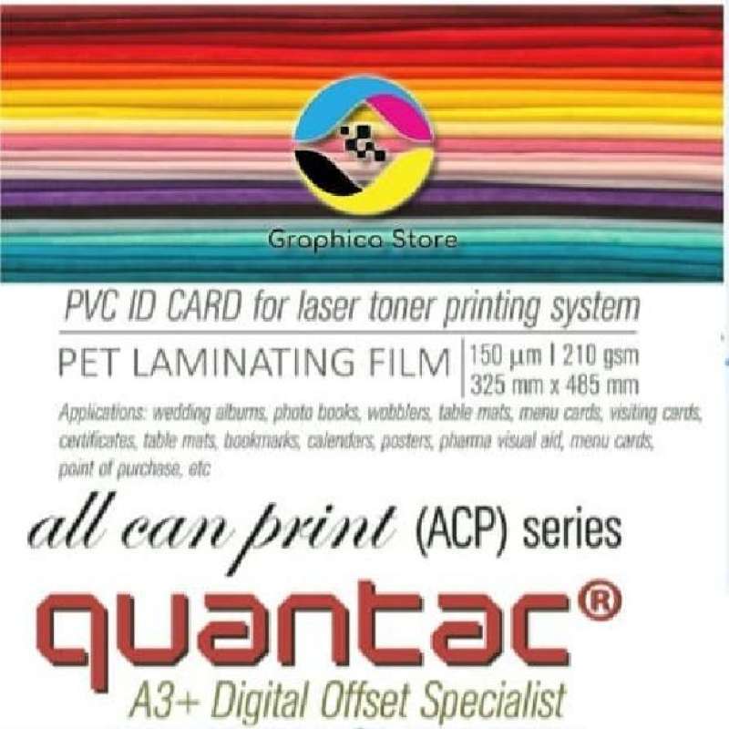 Pvc Quantac Jual Pvc ID Card Laser Quantac | Putih Di Seller Graphica Store ...