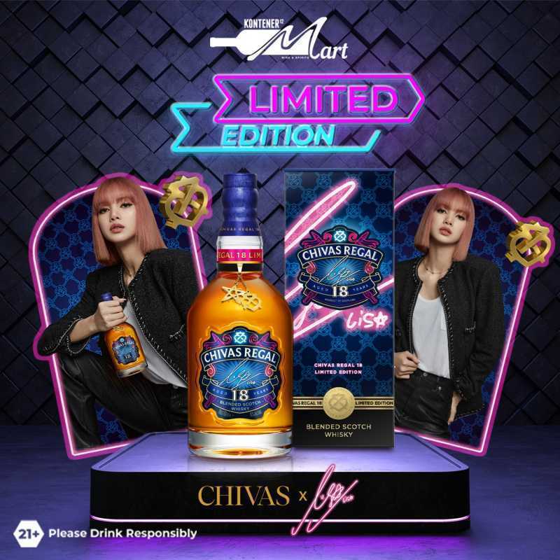 BLACKPINK LISA x Chivas Regal限定コラボチャーム付き シーバスが