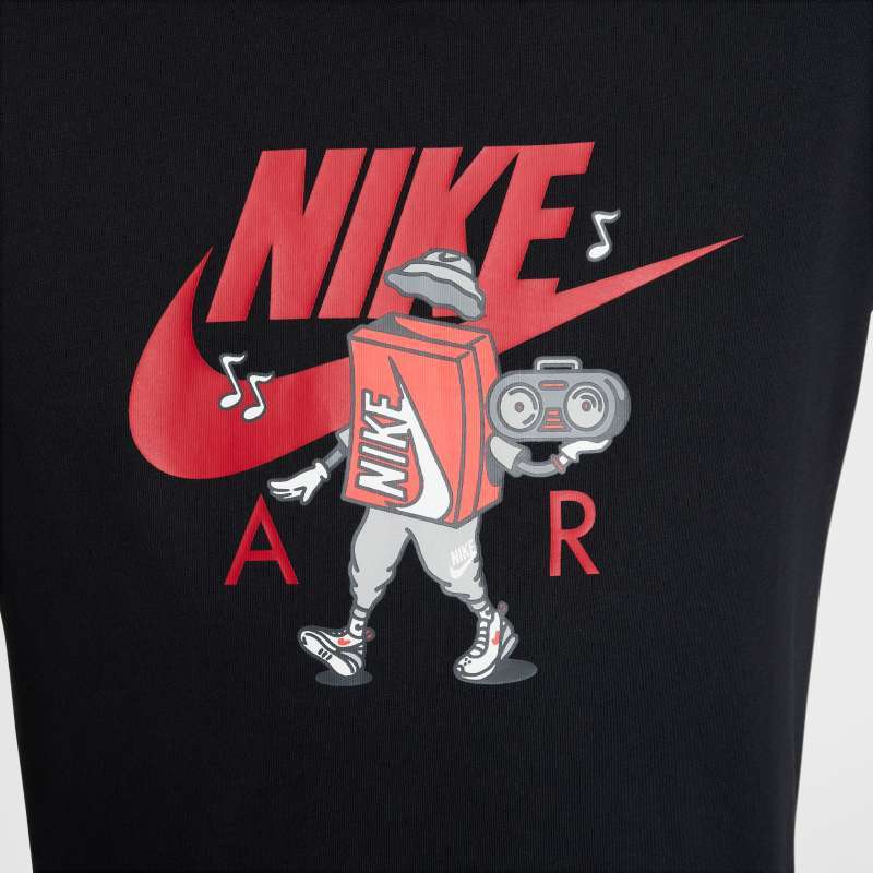 Nike Sportswear Big Kids T-Shirt Black Or Grey (HM5661-010)