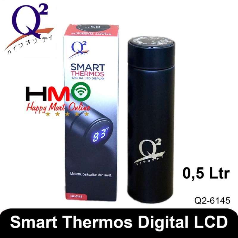 Termos LED Digital Smart Thermos Display Suhu 500 ML Liter Q2 6145