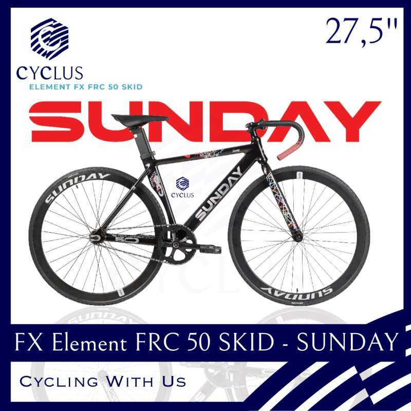 Frc 50 Promo Sepeda Fixie Balap Element Bike Frc 50 Skid Sunday Bahan Frame ...