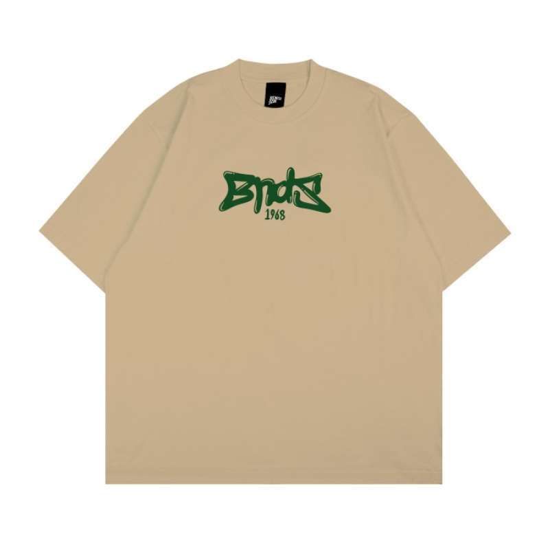 Design Crea Magliette Con Logo BENIDSON Oversized Tshirt Cream