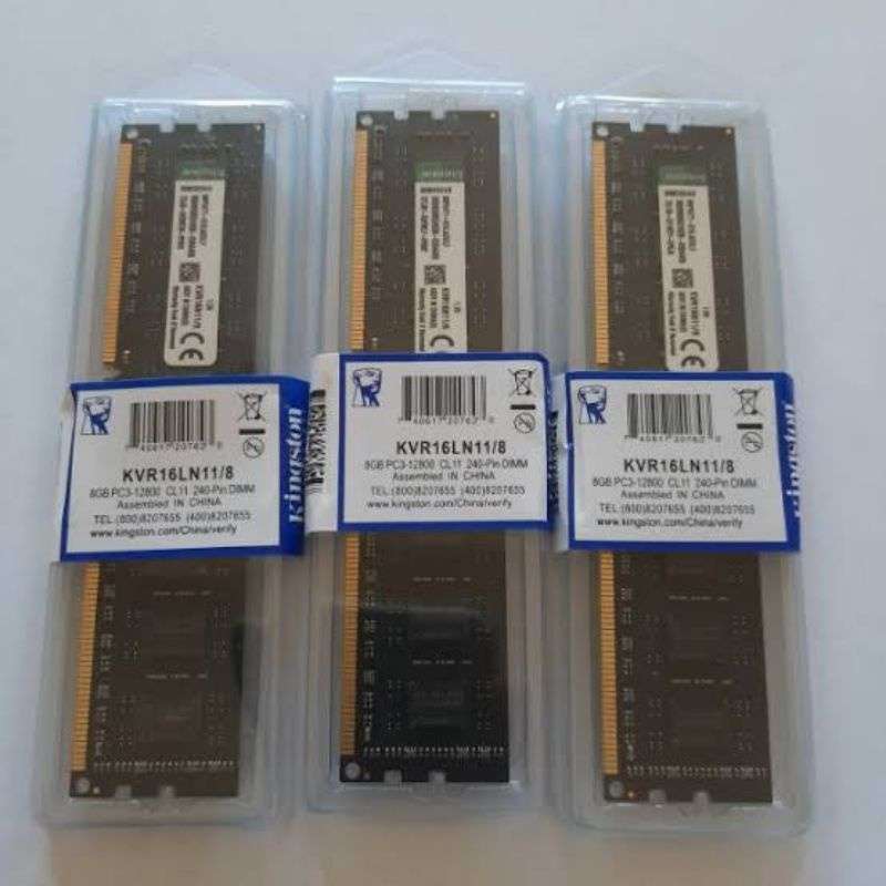 Ram Kingston Ddr3 8gb Longdimm Memory GB Komputer PC Ddr