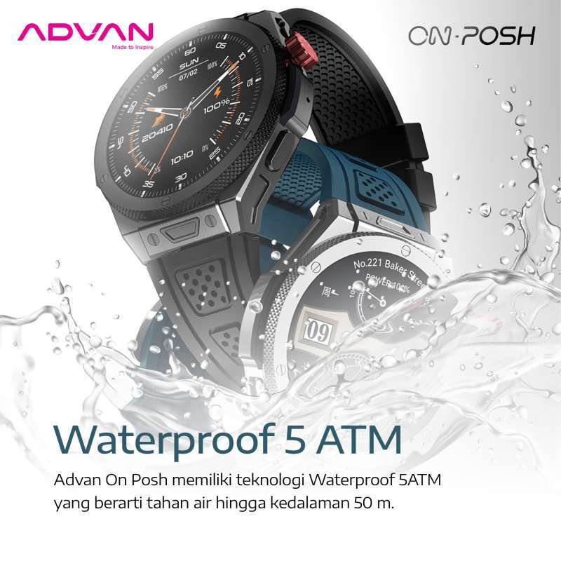 Jual Advan Smartwatch On Posh GPS Smart Ai Assistant Amoled 1.43 ...