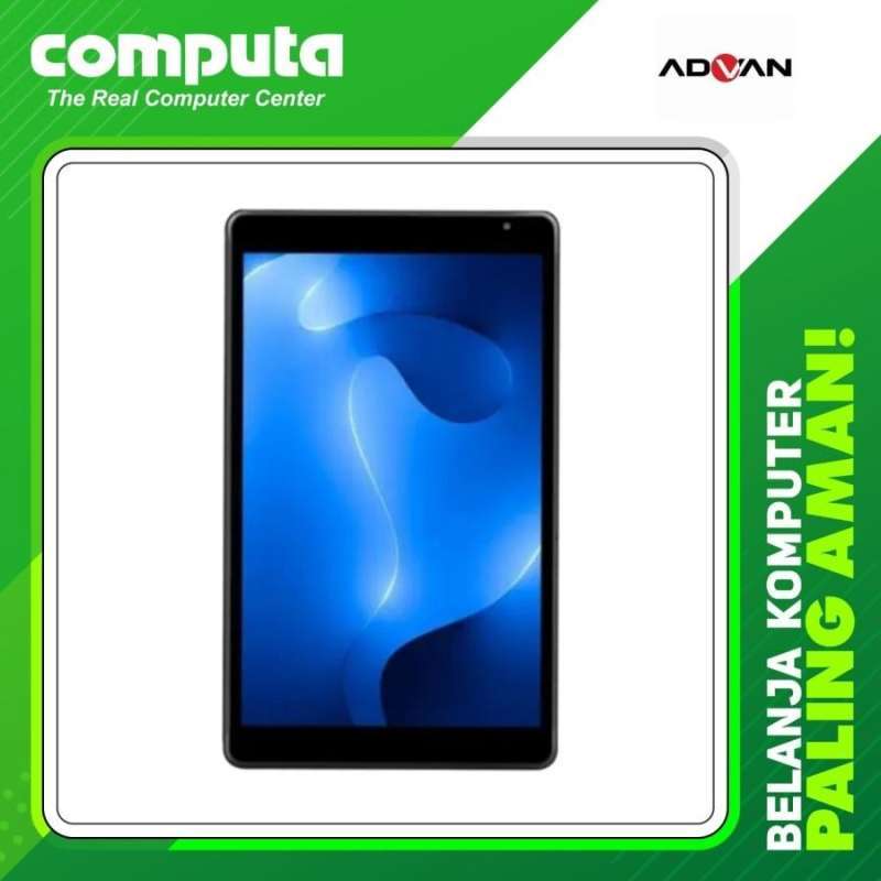 ADVAN XTAB 4 Tablet 8 Inci dengan RAM 4GB dan ROM 64GB, Quadcore T310, untuk Belajar Online dan Hiburan, Mendukung LTE dan Baterai 4000 mAh