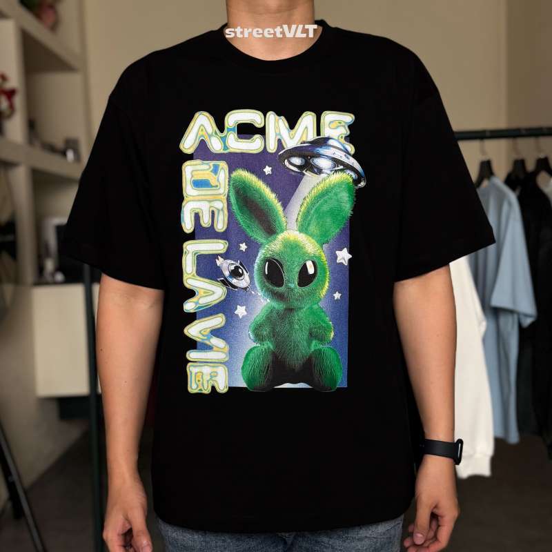 Jual Adlv Real Alien Fuzzy Rabbit Short Sleeve T-shirt Acme