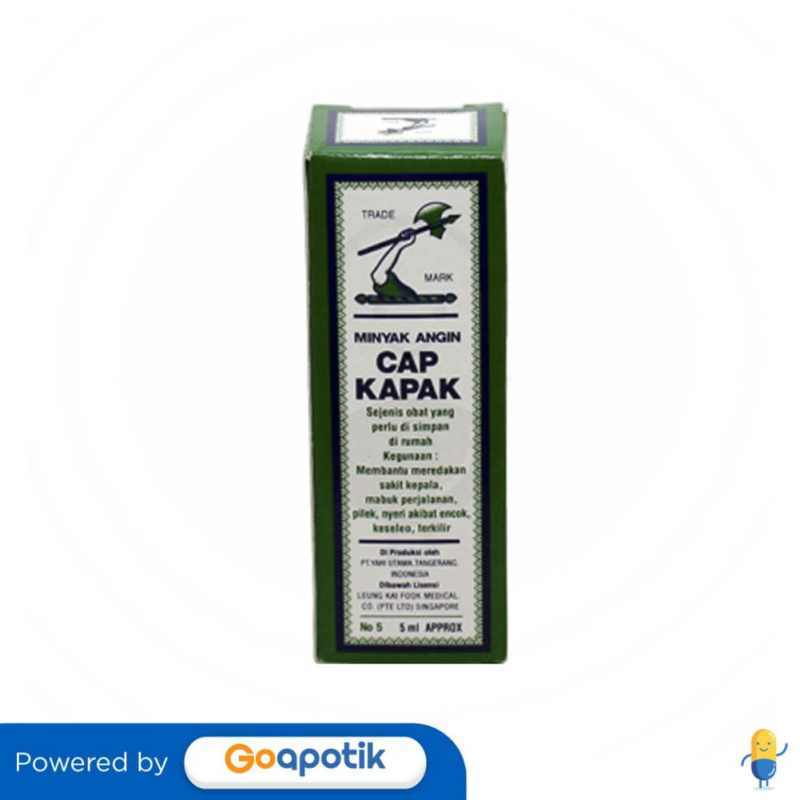 Jual Cap Kapak Minyak Angin 5 Ml Di Seller Apotek Arnata Farma ...