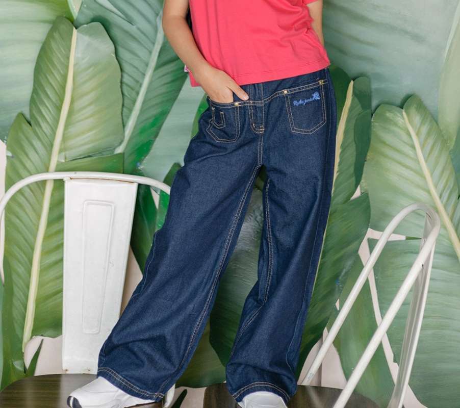 Jeans Fashion New Jins Pant Girl Denim Culottes/ Kulot Panjang