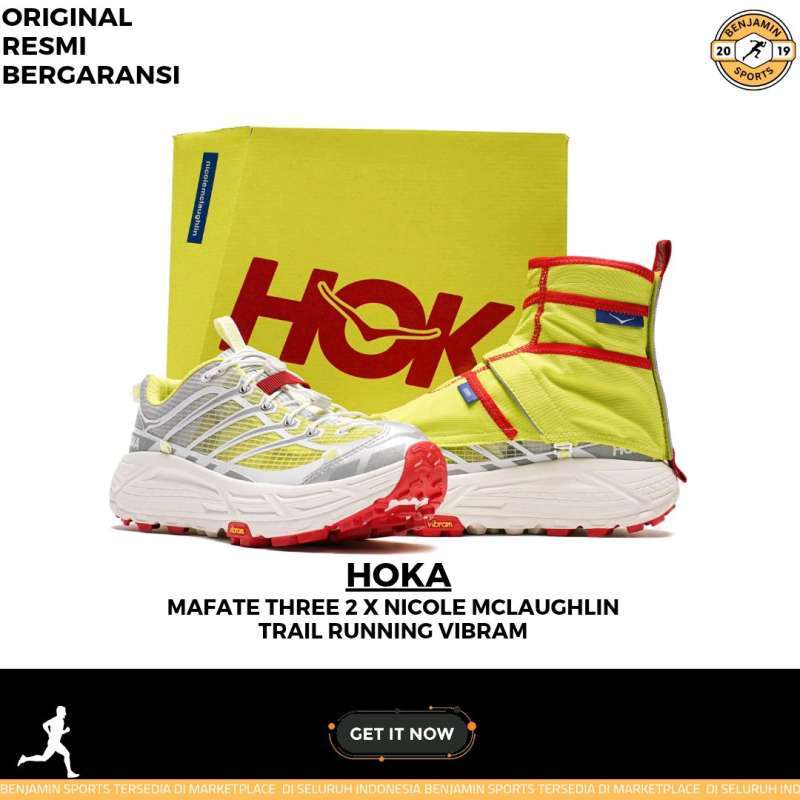 Jual Sepatu Trail Wanita Hoka Mafate Three X Nicole Mc Laughlin