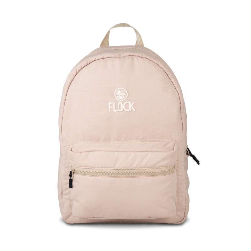 Promo Flock Monochrome Puffy Backpack - Creamm Diskon 7% Di Seller ...